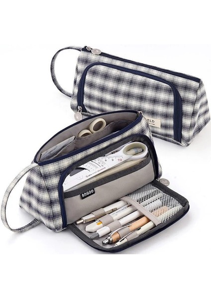 D5 Stili Büyük Kapasiteli Sevimli Kalem Kutusu Çok Fonksiyonlu Kalem Kutusu Kalem Çantası Okul Ofis Kalem Kılıfı Öğrenci Kırtasiye Malzemeleri (Yurt Dışından) indirimleri