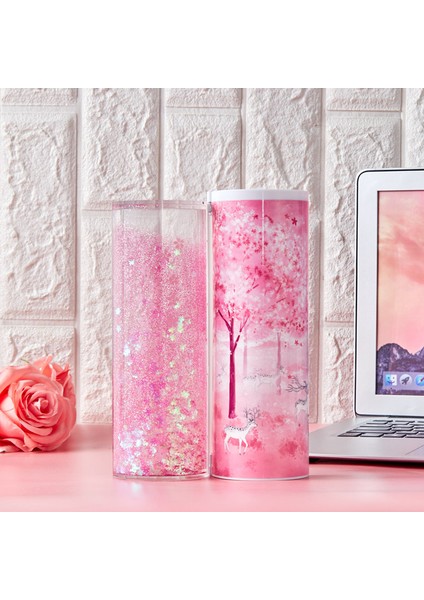 Sıkı Çalışma Tarzı Nbx Çok Fonksiyonlu Kalem Kutusu Büyük Kapasiteli Kalem Kutuları Sıvı Kumlu Yarı Transparan Yaratıcı Silindirik Kalemlik Çocuk Kırtasiye (Yurt Dışından) modelleri