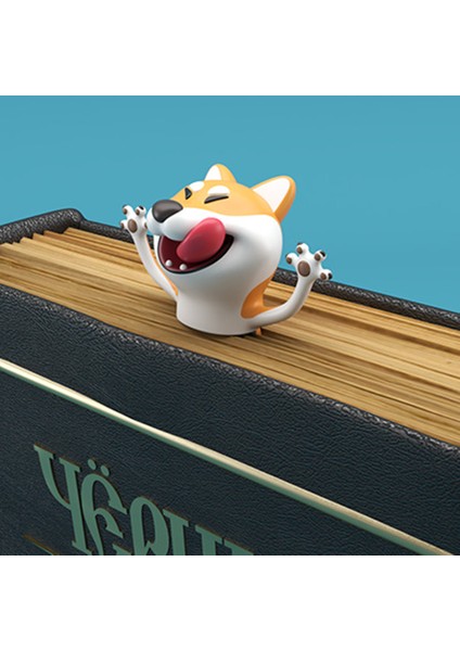 Su Aygırı Stili Sevimli Panda ve Shiba Inu Pvc Malzeme Komik Ayraçlar 3D Stereo Çizgi Film Ayraç Okul Malzemeleri Kırtasiye (Yurt Dışından) indirimleri