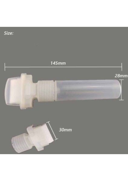 A8041-30MM Stili Boya Kalemi Aksesuarı Için 1 Adet Plastik Boş Kalem Gövdesi Tüpü (Yurt Dışından)