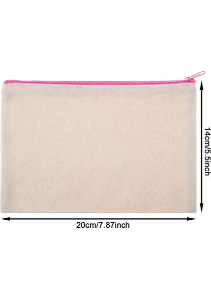 18 Parça Tuval Makyaj Çantası Çok (Yurt Dışından) modelleri