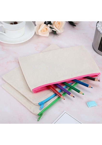 18 Parça Tuval Makyaj Çantası Çok (Yurt Dışından) fırsatları