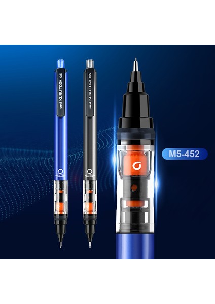 M5-559 L-Mavi Stili 1 Adet Japon Unı Kuratoga Otomatik Kalem M Sınırlı Mmt Otomatik Döner Yazma Sürekli Kurşun (Yurt Dışından) modelleri