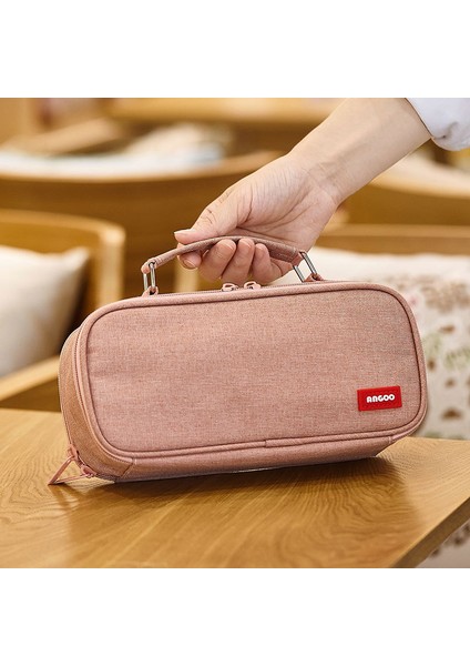 Pembe Tarzı Kawaii Pembe Büyük Kapasiteli Okul Malzemeleri Kalem Kutusu (Yurt Dışından) modelleri