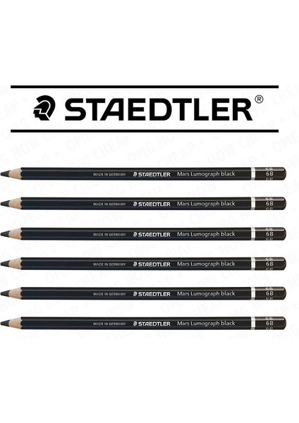 1 Adet 4b Tarzı Almanya Staedtler 100B Mars Lumograph Siyah Eskiz Boyama Kömür Çizim 2b 4b 6b 8b Kalem Yeni Kurşun Derecesi Hb 7b (Yurt Dışından)
