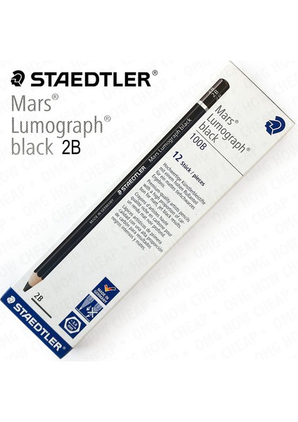 1 Adet 4b Tarzı Almanya Staedtler 100B Mars Lumograph Siyah Eskiz Boyama Kömür Çizim 2b 4b 6b 8b Kalem Yeni Kurşun Derecesi Hb 7b (Yurt Dışından)