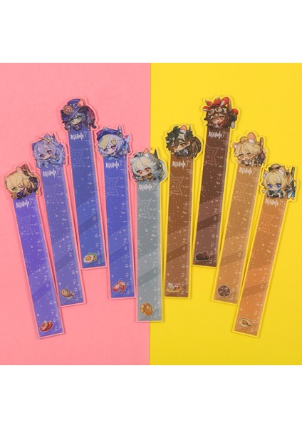 YC-1829 Stili Japonya Anime Düz Cetvel Ofis Okul Malzemeleri Kawaii Aksesuarları - Türkiye E-Ticaret Başlığı (Yurt Dışından) fiyatları