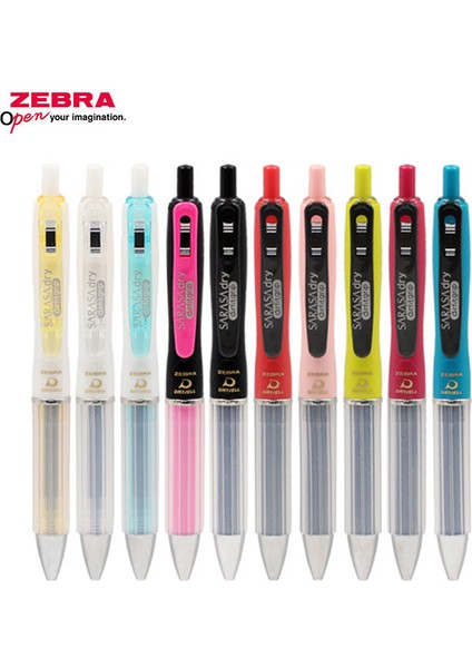 Şeffaf 0,5 mm Stili Siyah 0,5 mm 1 Adet Zebra Jel Kalem (Yurt Dışından)
