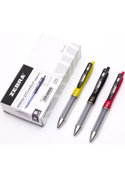 Şeffaf 0,5 mm Stili Siyah 0,5 mm 1 Adet Zebra Jel Kalem (Yurt Dışından)