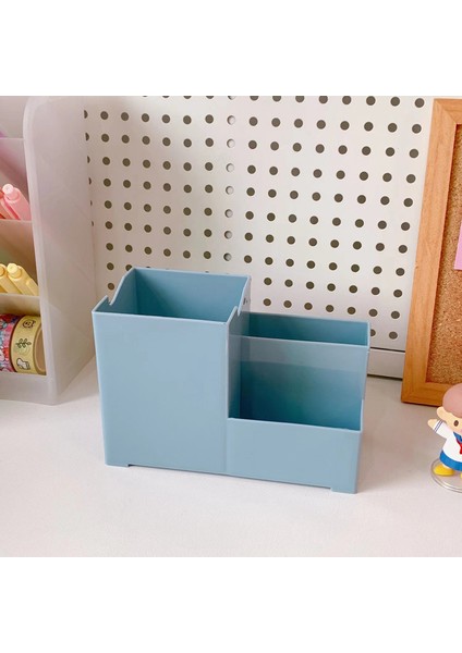 OSS22030TZ8 Stili Sevimli Çok Fonksiyonlu Masaüstü Kalem Tutucu Depolama Kutusu Masa Kalem Makyaj Organizer Ofis Okul Kırtasiye Hediye (Yurt Dışından) fırsatları