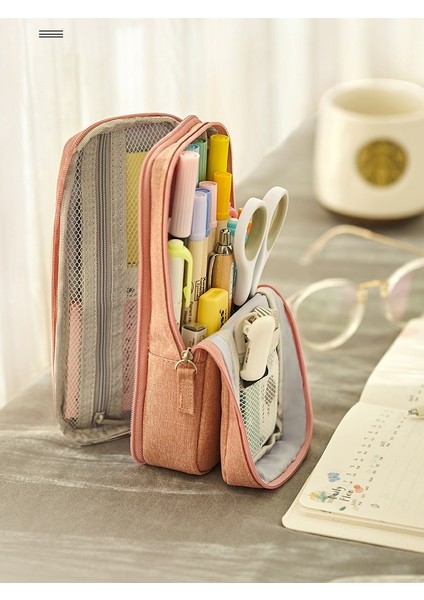 Mavi Stil Angoo [basit] Kalem Çantası Kalem Kutusu, Beyaz Renk Gençlik Rüya Tuval Kalem Telefon Tutucu Depolama Kılıfı Için Kırtasiye Okul A6171 (Yurt Dışından) fırsatları