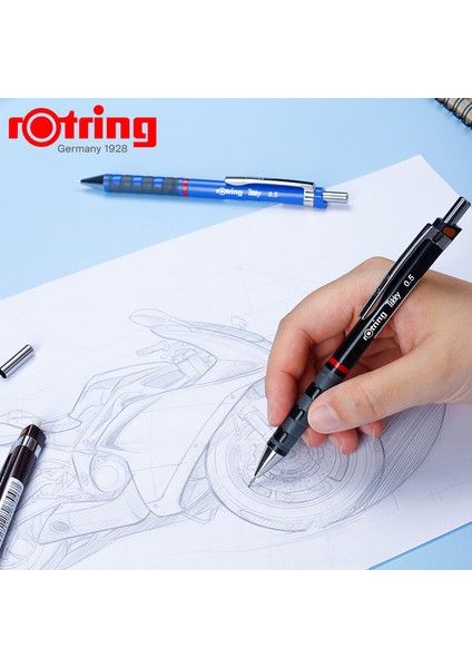 Hb 0,7 mm Stili Rotring Mekanik Kurşun Kalem Tikky Çizim, Çizim, Taslak, Detaylı Yazma Için (Yurt Dışından) fırsatları
