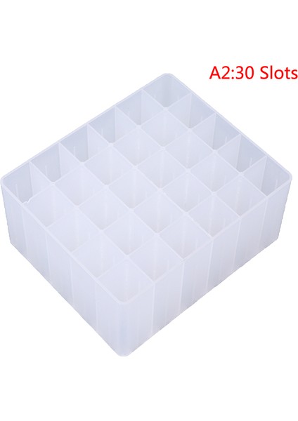 Beyaz 30 Tarzı Yuvalama Kalem Depolama Tutucu Fırça Kalem Rafı Masa Standı Organizatör Çok Fonksiyonlu Aracı M5TB (Yurt Dışından)