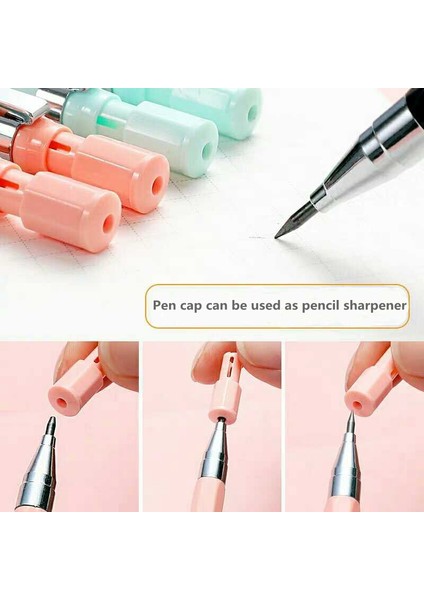 Kalem Seti E Stili Mekanik Kalem Seti Yaratıcı Kalem Yedekleri Okul Ofis Yazma Malzemeleri Kız Çocuk Sınav Yedek Kore Kırtasiye (Yurt Dışından) indirimleri