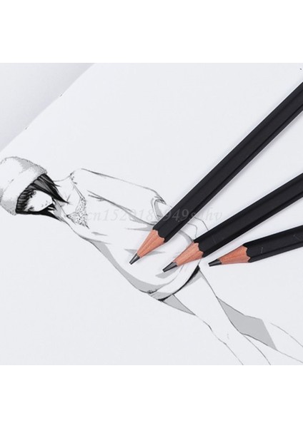 10B Tarzı Ootdty Kutu Grafiti Kurşun Kalem Çizim Yazma 2h Hb 2b 3b 3h 4b 5b 6b 8b 10B Ofis Okul Malzemeleri (Yurt Dışından) indirimleri