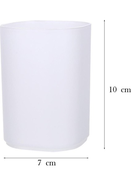 Mat Beyaz Tarzı Ofis Masaüstü Depolama Kalemlik Öğrenci Masaüstü Retro Japon Fonksiyonlu Kalemlik Yaratıcı Çok (Yurt Dışından)