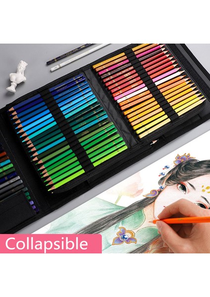 72 Delikli Pembe Stil Delik Şok Geçirmez Kalem Perdesi Kalem Kutusu Ayırılabilir Oxford Kumaş Süper Büyük Kapasiteli Kırtasiye Saklama Çantası (Yurt Dışından) modelleri