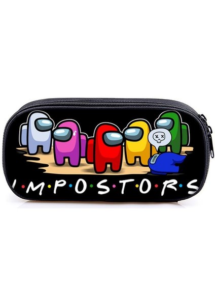 No.15 Tarzı Büyük Kapasiteli Kalem Kutusu Kalem Çantası Karikatür Hayvanlı Okul Malzemeleri Su Geçirmez Oxford Kalem Çantası (Yurt Dışından) fırsatları