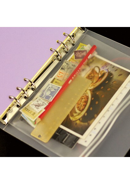 A6 Stili A5 A6 A7 Pvc Su Geçirmez Filofax Fermuarlı Çanta Basit Planlayıcı Spiral Depolama Kart Çantası Dosyalama Ürünleri Ofis Okul Kırtasiye (Yurt Dışından) modelleri