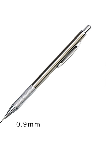 1 Adet Kalem 0.9mm Tarzı Gümüş Otomatik Kurşun Kalem 2b Hb Kurşun Ofis Okul Yazma Çizim Araçları Kawaii Kırtasiye (Yurt Dışından)