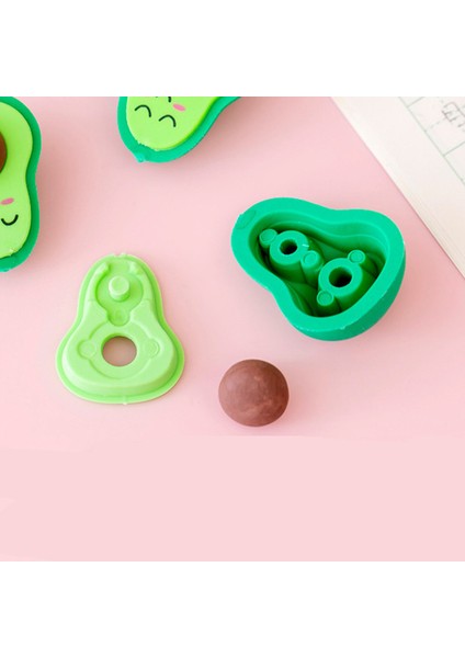 Rastgele 1 Adet Tarzı Yeni Sevimli Kawaii Avokado Kauçuk Silgiler Yenilik Meyve Kalem Silgisi Öğrenci Okul Düzeltme Malzemeleri Çocuk Hediye Promosyon (Yurt Dışından)