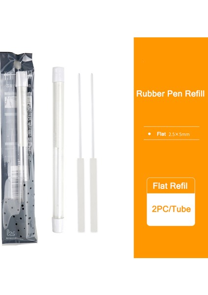 Yuvarlak Kafa Stili 2 Adet Tüp Mekanik Kauçuk Kalem Yedek Yuvarlak Yedek 2 Adet.taslak Kauçuk Silgi Istasyonery Malzemeleri Için Düz Yedek. (Yurt Dışından) fiyatları