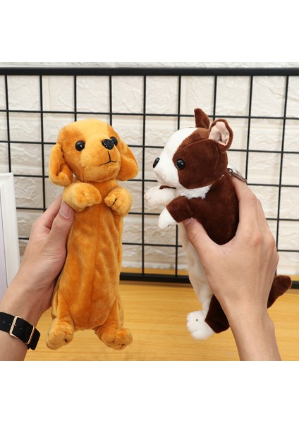 No.5 Tarzı 1 Adet Çizgi Film Köpek Peluş Kalem Kutusu Kawaii Kalem Çantası Sevimli Hayvan Kedi El Çantaları Kızlar Makyaj Çantası Öğrenci Okul Kırtasiye Malzemesi (Yurt Dışından) modelleri