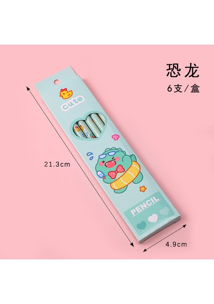 No.1 Tarzı Sevimli Çizgi Film Hayvanlar Çocuklar Hb Standart Kurşun Kalem Kırtasiye Kalemleri Çocuklar Çizim Sketch Yazma Malzemeleri Hediye Öğrenciler Için (Yurt Dışından)