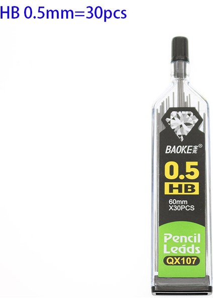 Hb 0,5 mm Stili Şişe, Otomatik Kalem Ucu 2b 2h Hb Kalem Yedek .5 M Kalem Yedek Öğrenci Yazma Ofis (Yurt Dışından)