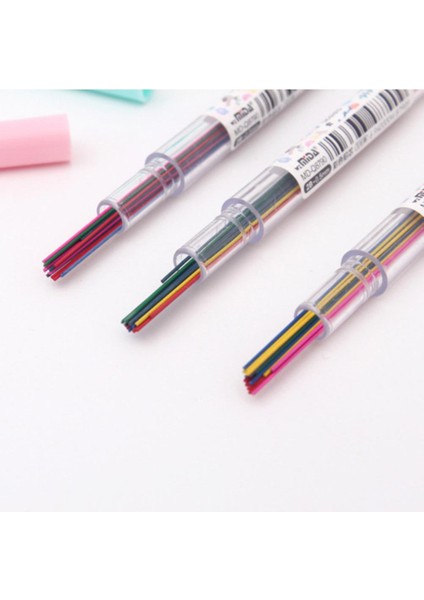0.5 Renkli Doldurma Stili 14 Adet 0.5 B Renkli Mekanik Kurşun Kalem Sanat Çizim Renkli Otomatik Kalem Yedekleri Rastgele Renk (Yurt Dışından) fırsatları