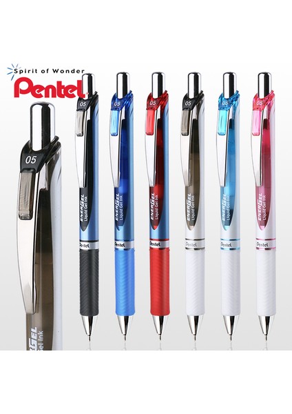 Beyaz Kahverengi Tarzı 0,5 mm 1 Adet Japon Pentel BLN75 Jel Kalem Pürüzsüz ve Hızlı Kuruyan Su Bazlı Iş Ofis Imza Kalemi Energel Clena (Yurt Dışından) fiyatları