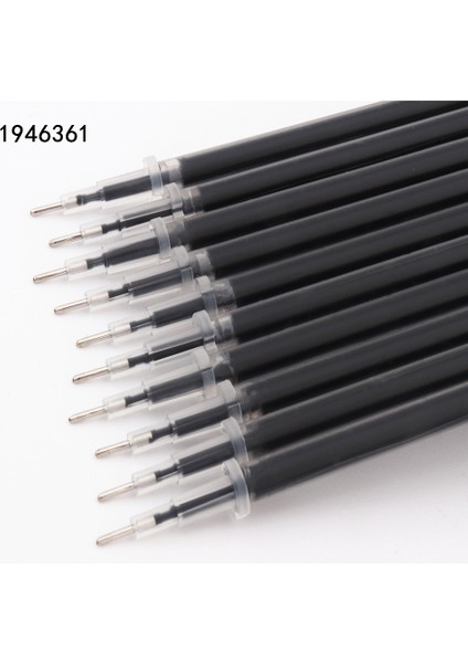 D-10 Adet Siyah Stil Yüksek Siyah Mavi Kırmızı Mürekkep Dolumu Jel Kalem Ucu Ince Uç Mürekkep Kartuşu Okul Öğrenci Ofis Kırtasiye Sevgi Hediyesi (Yurt Dışından)