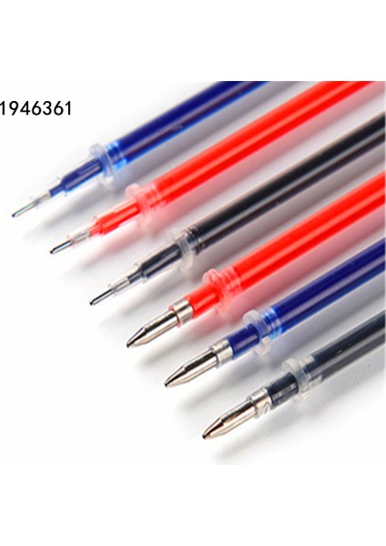 D-10 Adet Siyah Stil Yüksek Siyah Mavi Kırmızı Mürekkep Dolumu Jel Kalem Ucu Ince Uç Mürekkep Kartuşu Okul Öğrenci Ofis Kırtasiye Sevgi Hediyesi (Yurt Dışından) fırsatları