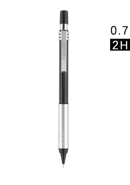 0.7 2h Kalem Stili 2b Hb 2h Metal Otomatik Kurşun Kalem Yedek Kurşun Kalemi Öğrenci Yazma Kırtasiye Hediye Okul Ofis Malzemeleri (Yurt Dışından)