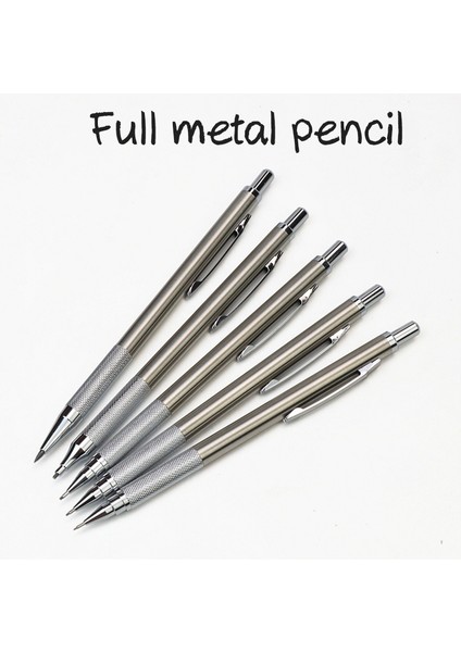 0,9 mm Hb Stili Çelik Mekanik Kalem Yüksek Hb Siyah Kalem Yazma ve Çizim Tasarım Öğrencileri Için (Yurt Dışından) indirimleri