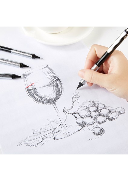 0,7 mm Kalem Stili 2b Hb 2h Metal Otomatik Kurşun Kalem Yedek Kurşun Kalemi Öğrenci Yazma Kırtasiye Hediye Okul Ofis Malzemeleri (Yurt Dışından) indirimleri