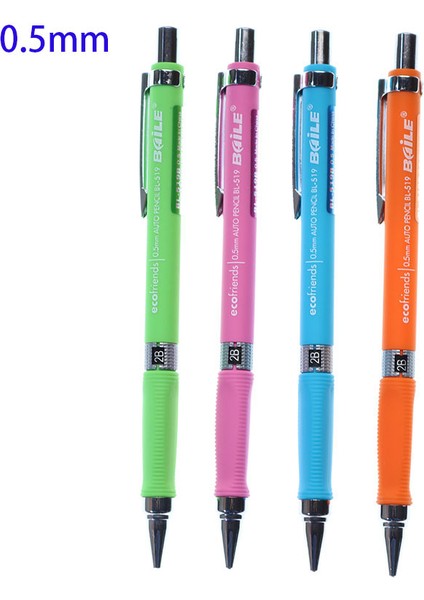 4 Adet 0.5mm Tarzı Çizim Okul Hediyesi Kırtasiye Sınav Kalemi Seti Otomatik Kurşun Kalem Dolumlu Plastik Itin - Alışveriş Yapmak Için En Iyi Seçim (Yurt Dışından)