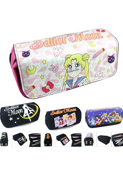 Stil 9 Stil Kalem Kutusu Cüzdan Çanta Okul Kalem Fermuarlı Tuval Çanta Anime Çizgi Film Çocuklar Hediye (Yurt Dışından) fiyatları