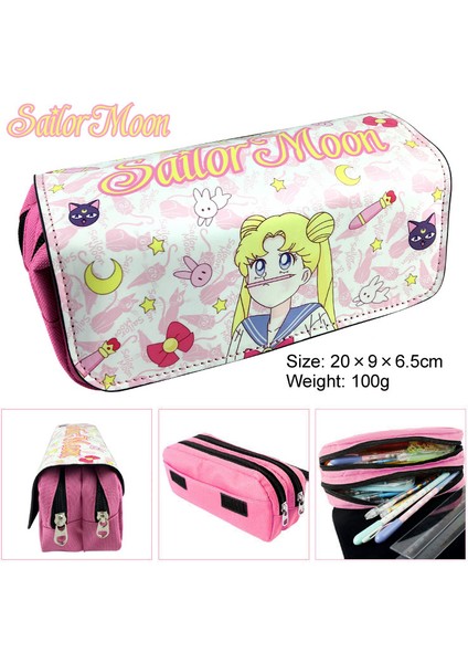 Stil 9 Stil Kalem Kutusu Cüzdan Çanta Okul Kalem Fermuarlı Tuval Çanta Anime Çizgi Film Çocuklar Hediye (Yurt Dışından) modelleri