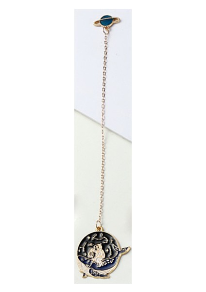 Yeşil Stil 1 Pc Metal Ayraç Balina Yaratıcı Klasik Zarif Mini Metal Sanat Desen Kitap Ayracı Sayfa Klasörü Ofis Okul Malzemeleri (Yurt Dışından)