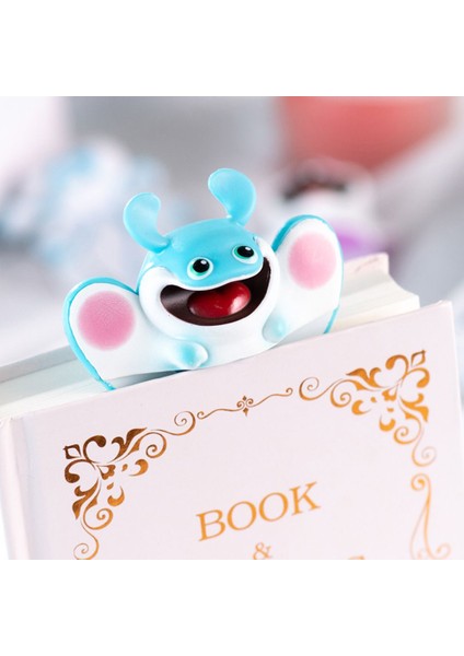 Su Aygırı Stili Yaratıcı 3D Panda Shiba Inu Komik Pvc Kitap Ayraçları Sevimli Kitap Işaretçileri Karikatür Hayvan Ayraçları Sevimli Gerçek Ahtapot Okul Malzemeleri (Yurt Dışından)