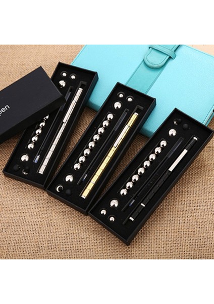 Standart Altın Stili Manyetik Kutup Kalemi Metal Mıknatıs Modüler Düşünce Oyuncağı Dikkat Odaklanma El Dokunma Yaratıcı Kalem Çocuklar Için Hediye (Yurt Dışından) fiyatları