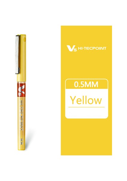 Sarı Stil 12 Adet Set Pilot Bx-V5 Jel Kalemler Seti Ince Uç Ucu Suya Dayanıklı Pürüzsüz Mürekkep Kalem Kawaii Jel Mürekkep Okul Kalem Japonya Kırtasiye (Yurt Dışından)