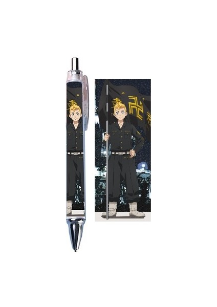 R Mavi Tükenmez Kalem Stili Tokyo Revengers Sano Manjirou Tachibana Hinata Kawata Souta Mavi Dolma Kalem Ofis Okul Yazma Kırtasiye (Yurt Dışından)