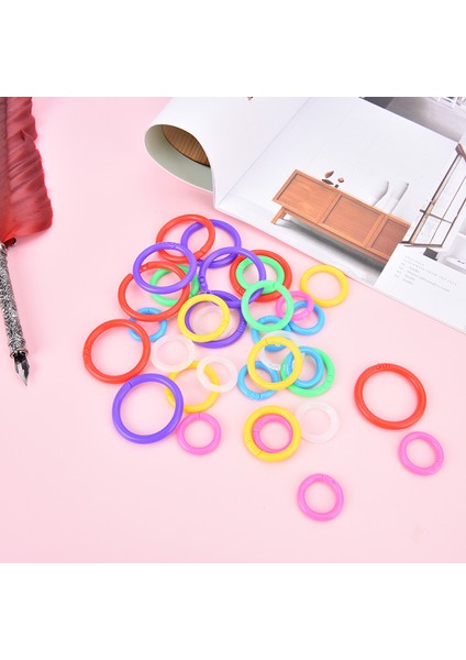 A4 Stili Iyi Plastik Yüzük Bağlayıcı Dıy Albümler Gezgin Kitap Halkaları Açma Ofis Bağlama Fotoğraf Albümü Malzemeleri (Yurt Dışından) fiyatları