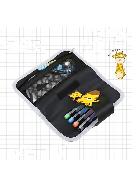 W0158A5 Stili Sevimli Kalem Kutusu Okul Kırtasiye Çantası Büyük Kapasiteli Kalem Kutusu Karikatür Kalem Çantası Çocuk Kalem Çantası Erkek Öğrenci Hediyeleri (Yurt Dışından) indirimleri