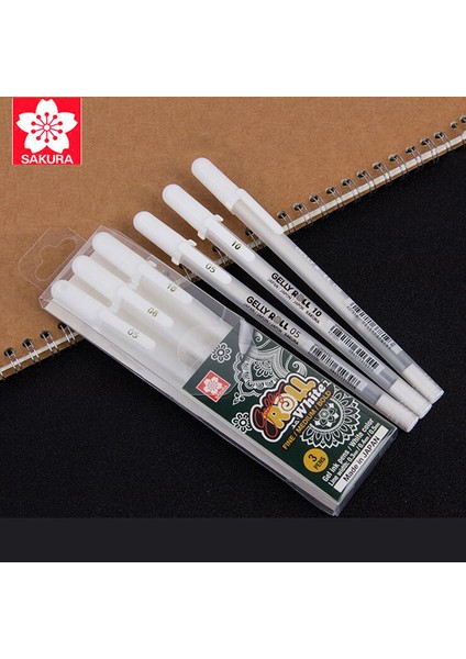 Altın 08 Stili Sakura Beyaz Altın Gümüş Gelly Roll Klasik Vurgu Kalem Jel Mürekkep Kalemler Parlak Beyaz Kalem Vurgu Kalemleri Renk Vurgulama (Yurt Dışından) fiyatları