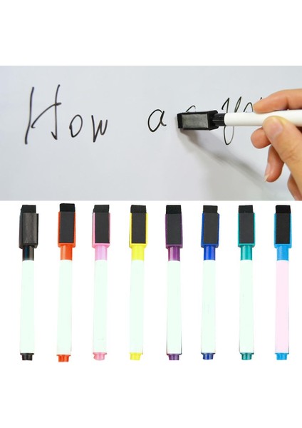 Kırmızı Stil Silinebilir Manyetik Kuru Silgi Beyaz Tahta Kalemleri Çizim Kalemi Silgili Kırtasiye (Yurt Dışından) fiyatları