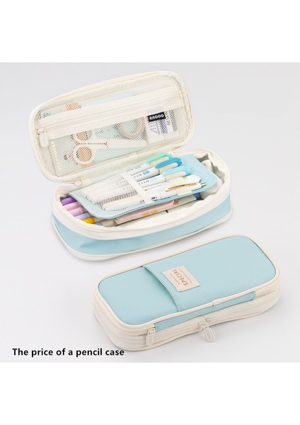 C3 Stili Büyük Kapasiteli Kalem Kutusu Kırtasiye Okul Malzemeleri Kalem Kutuları Kılıf Ofis Masa Saklama Çantası Öğrenciler Çocuklar Kalem Kutusu Çantalar Kutu (Yurt Dışından)