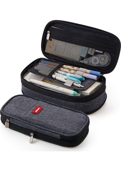 C3 Stili Büyük Kapasiteli Kalem Kutusu Kırtasiye Okul Malzemeleri Kalem Kutuları Kılıf Ofis Masa Saklama Çantası Öğrenciler Çocuklar Kalem Kutusu Çantalar Kutu (Yurt Dışından) fiyatları